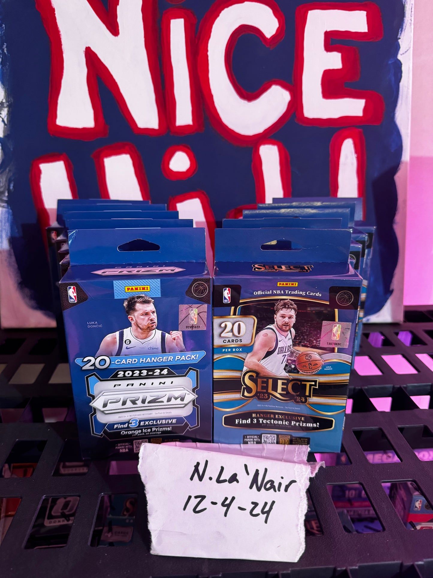 2023 NBA HANGER BOX LOT