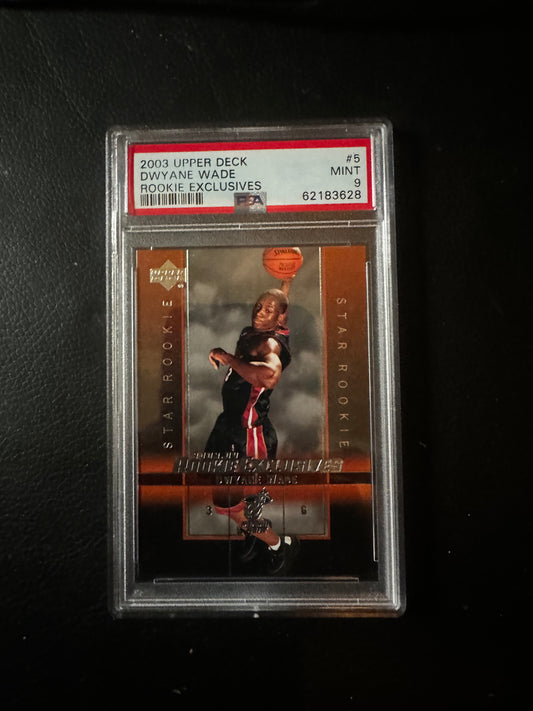 10x PSA 9 Upper deck D. Wade